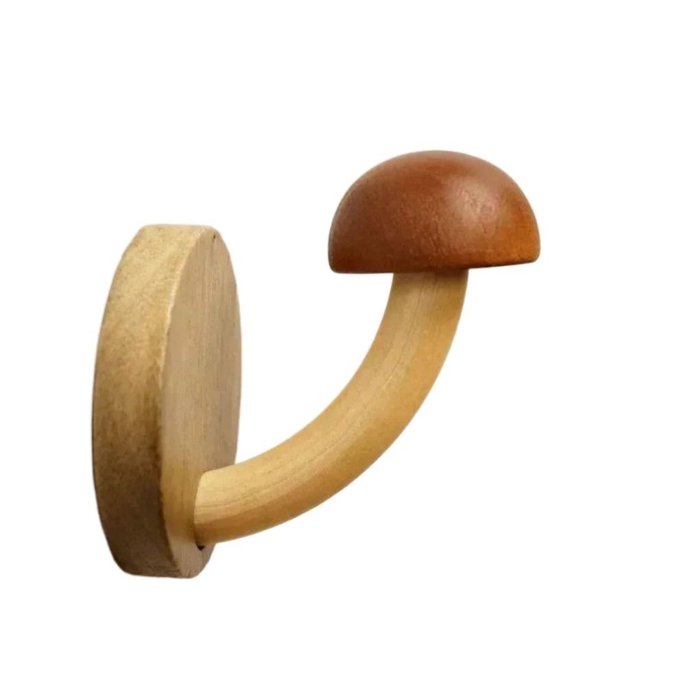 

Wall Decoration Wall Hanging Shelves Wooden Bathroom Hanger Organizer for Umbrellas коричневый