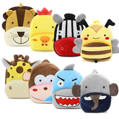 Children's Backpack Kids Schoolbag Plush Backpacks Cartoon Animal Series Cute Backpack Travel Bag for Baby Girl Boy 2-6 Years