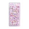 Embossed Animal 3D Crystal Sticker Diy Crafts Melody 3D Relief Stiers Drop Particle Decal Pvc Relief Decorative Sticker