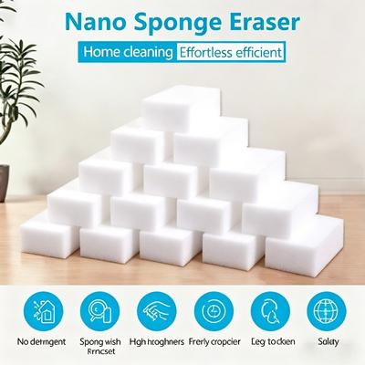 8/16/32 Pack Magic Sponge Cleaning Pad, Multi-Purpose for Kitchen Bathroom Floor Wall Glass, Quick Drying Surface Cleaner