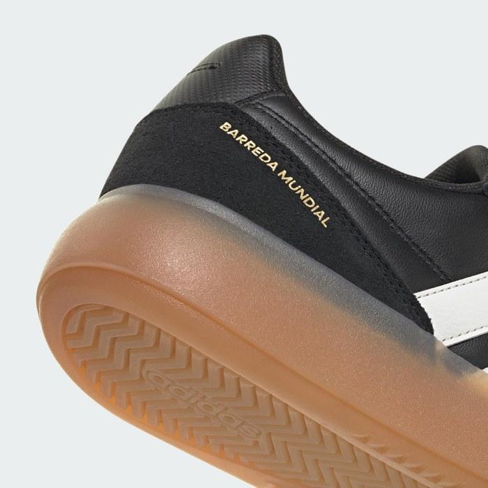 adidas Sneakers BARREDA MUNDIAL Unisex Adult OOS64 Core Black/Core White/Gum (HQ2351) 24.5 Cm