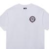 New Era SS24 New York Yankees NY Letter Print Crew Neck Short Sleeve T-Shirt Unisex Tops White 14187399