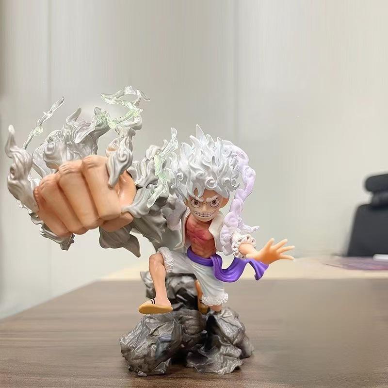 Trendy GK Hand-Painted One Piece Laughing Ace Yamato Car Ornament