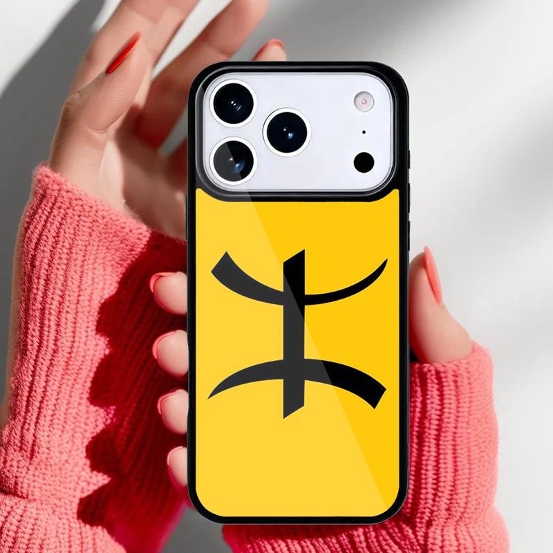 

Amazigh Berber Flag soft Phone Case for iPhone 17 16 15 14 13 Pro Max Back Cover for 12 11 Pro Coque iPhone17 Pro Max