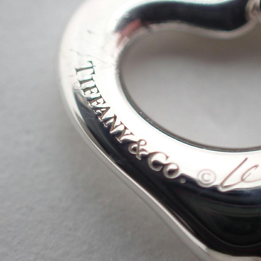 [Folosit] TIFFANY/Pandant/Colier Tiffany 925 cu inimă deschisă/g486-95