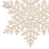 Portable Seasonal Ornament Christmas Snowflake Hanging Ornament, Decorative Xmas Tree Pendant, Shatterproof Decoration for Durable Festive Keepsake