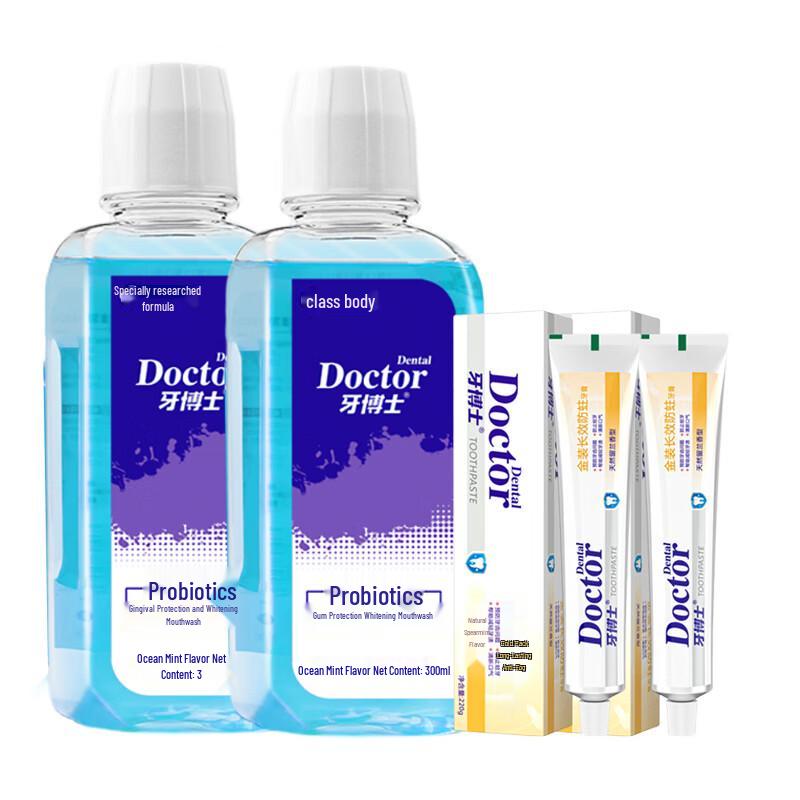 Dr. Ya Mouthwash & Toothpaste Family Pack