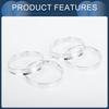 INFINAUTO Hub Centric Ring 57.1mm Inner To 60.1mm OD Car Wheel Hub Ring Aluminum Alloy 4pcs