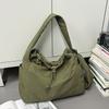 Cloth bag women's canvas bag women's shoulder student literary Korea simple and versatile large-capacity messenger bag