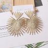 Punk Metal Drop Earrings For Women Retro Abstract Statement Jewelry Dangle Earrings pendientes moda