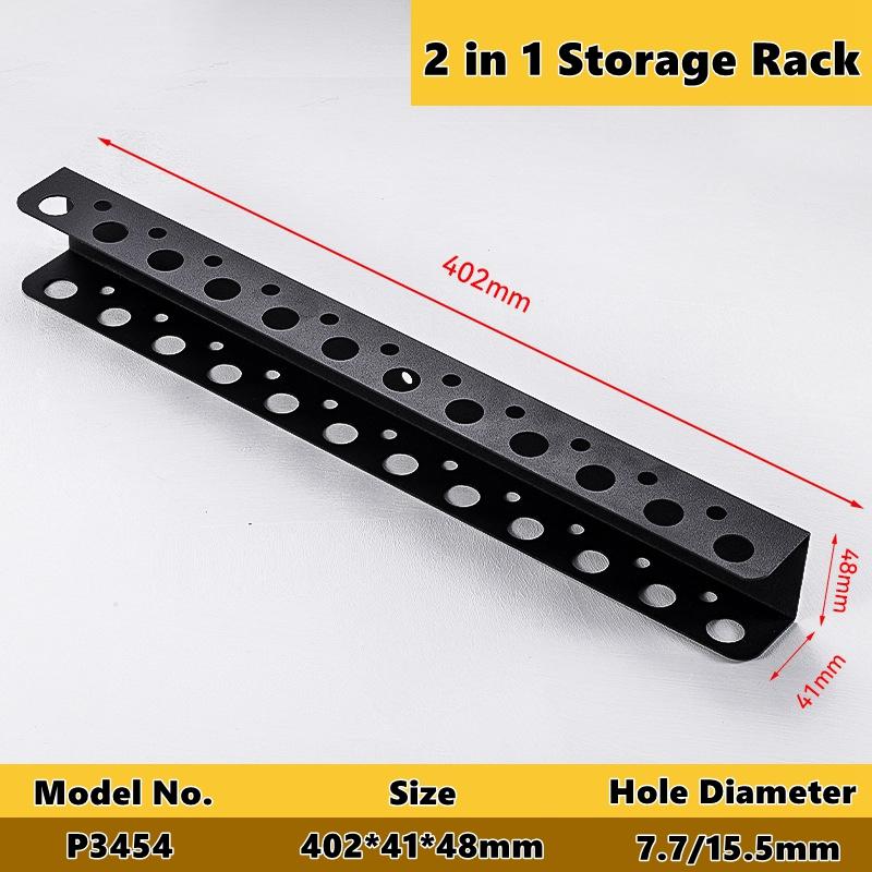 Screwdriver Organizer,Pliers Holder,Hammer Rack,Wrench Holder,Wall Mounted Hand Tool Storage Organizer for Workshop,Shed,Garage