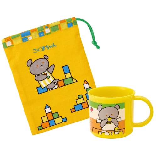 Skater Antibacterial Cup 200ml Dishwasher Safe Koguma-chan Made in Japan KE4AAG-A