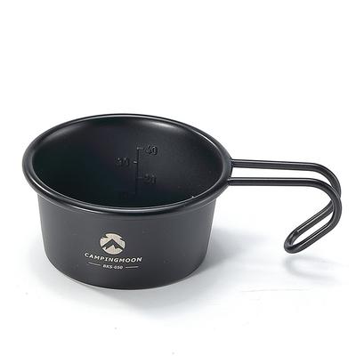Sierra Cup Outdoor Acciaio inossidabile 60 ml Sierra Coffee Cup Stoviglie da picnic Barbecue portatile da escursionismo