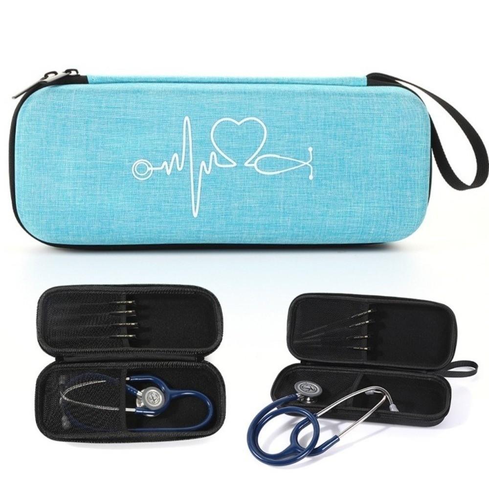 Shockproof Stethoscope Storage Bag Multi-functional Stethoscope Case Zipper Nurse Case Travel