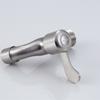 Modern Fashion 304 Stainless Steel 3/4' Fast Open Lengthen Faucet with Creative Handle for Garden Washing Machine Cold Water Tap