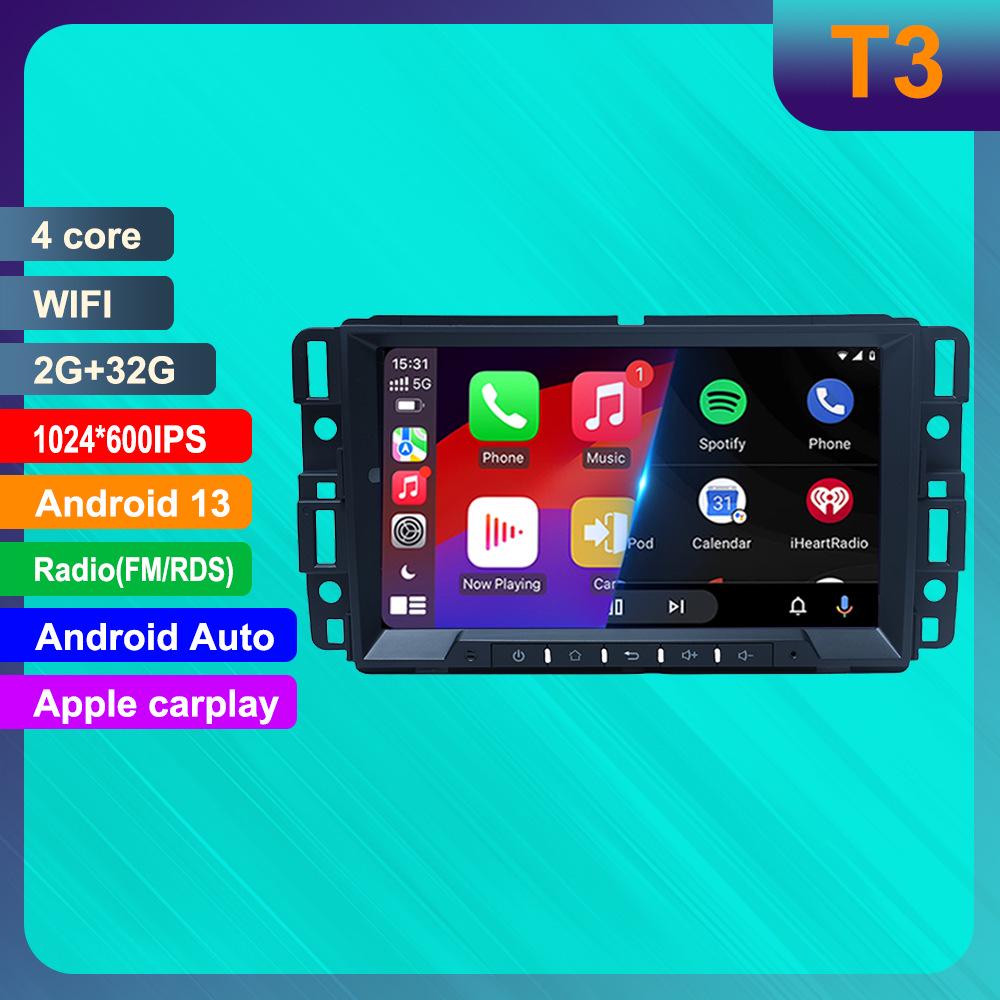 

Chevrolet GMC In-Car Navigation Android GPS HD Reverse Camera & CarPlay Player
