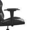 Gaming Chair with Massage Function Black and Camouflage Artificial Leather