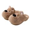 Cartoon Cotton Slippers Cute West Highland Puppy Home Winter Non-slip Slippers Male and Female Couples
