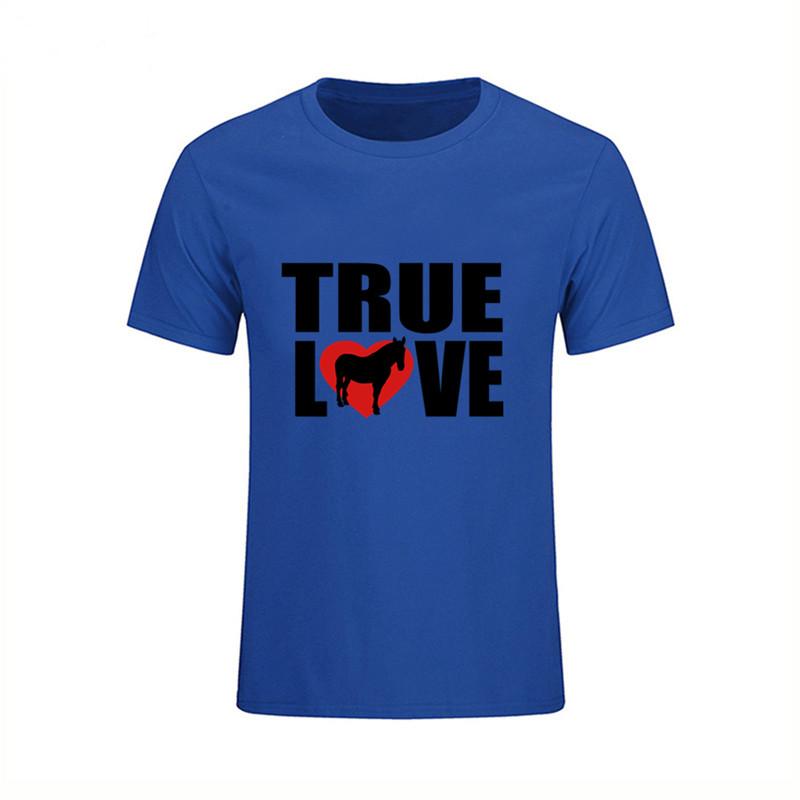 My Horse Is My Love Band Men T Shirt Fashion Funny Animal T Shirt