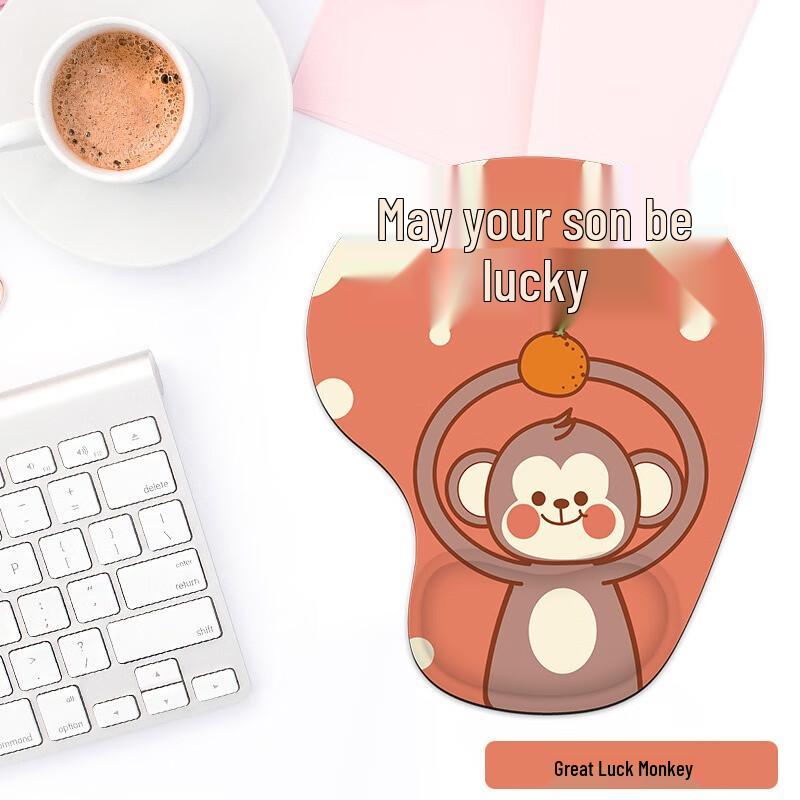 Fumide Cartoon Wrist Rest Mouse Pad