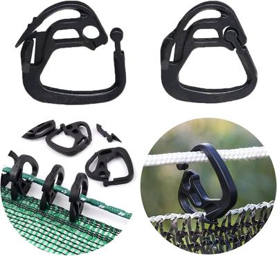 Schaduwdoek Plastic Clips Haken Herbruikbare Vergrendelingsgreep voor Zonnescherm Net Winddichte Tuin Gesp Clip voor Tenten Schuilplaatsen Bevestiging