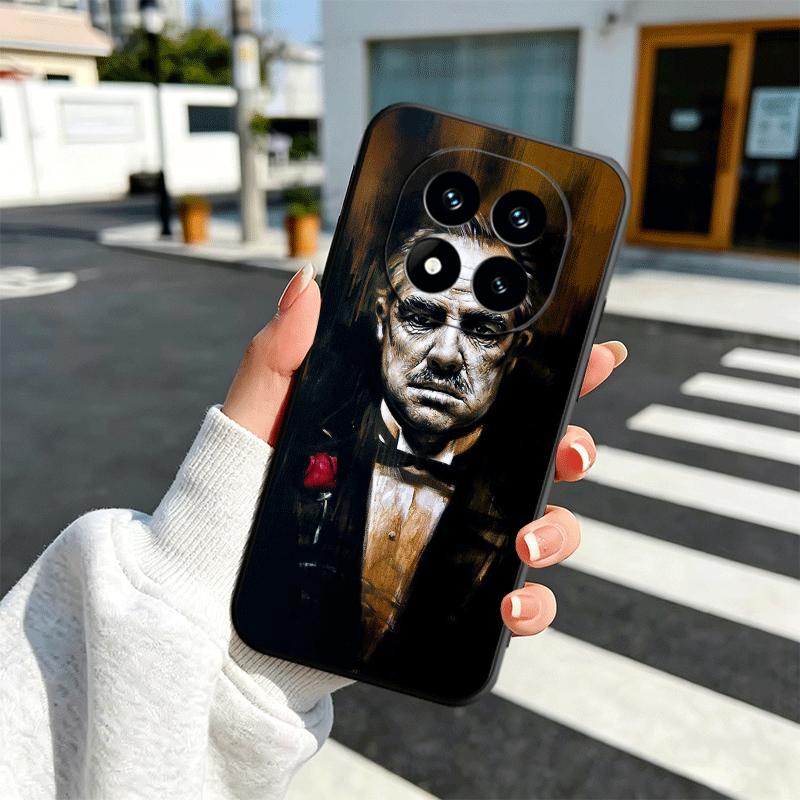 

The Godfather TV Soft Phone Case for Xiaomi Redmi Note 12 13 14 15 Pro Plus 11 12S 11S 11T 10 4G Black Cover Back Shell Redmi Note 15 Pro 4G