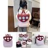 Adorable Pink Mushroom Backpack For Kids Lightweight Fashionable Nylon Bag Perfect For School