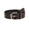 Punk Star Shape Alloy Buckle Pu Leather Belt For Casual Outdoor Wear