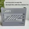 Punch-Free Wall-Mounted Wireless Router and Cable Organizer Box