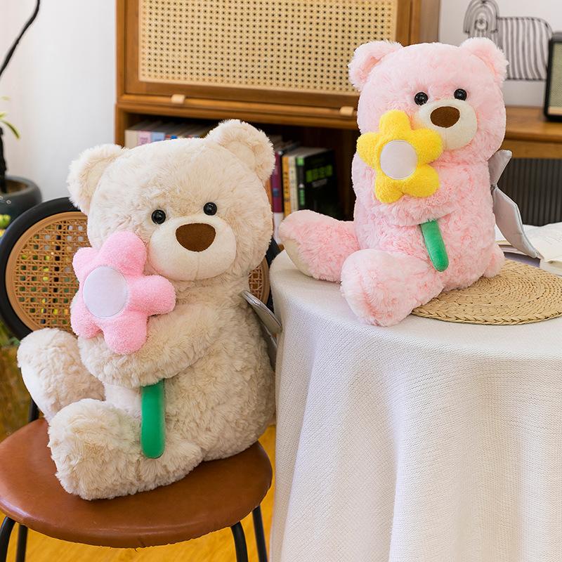 New Cute Gifford Bear Flower Fairy Doll Plush Toy Couple Bear Doll Confessing Gifts