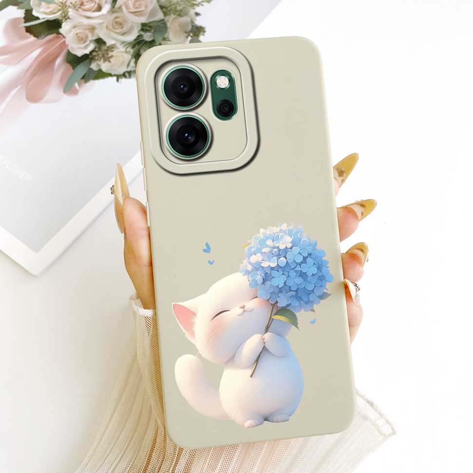 Funda For OPPO Reno 14F 5G Case Cat Dragon Lens Protection Back Cover For OPPO Reno14F Reno14 F CPH2743 5G Coque
