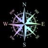 Car Stickers Universal Navigation Compass Car Stickers Vinyl Decal Motorcycle Decoration Auto Exterior Accessories