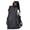 Men's USB Charging Chest Bag Badminton Racket Backpack Waterproof Chest Pack  Sports Backpack