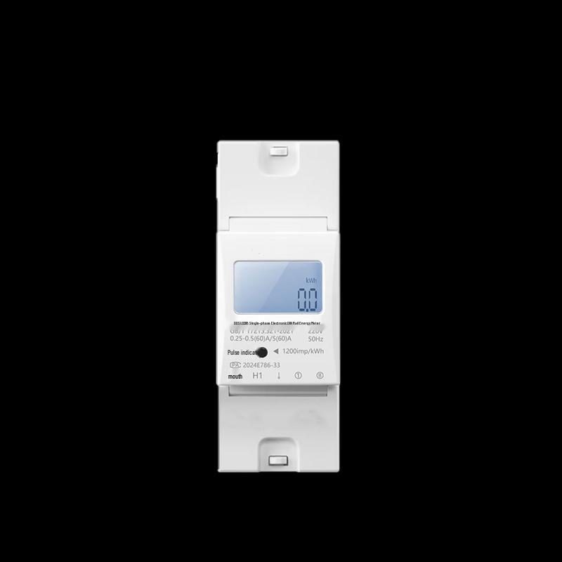Din Rail Single Phase Electric Meter