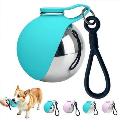 2-in-1 Dog Water Bottle with Bowl Portable Outdoor Water Cup  Cat Dog Walking