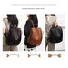 תיק אחסון רב-תכליתי קל משקל בנפח גדול מעור מלאכותי לשימוש יומיומי