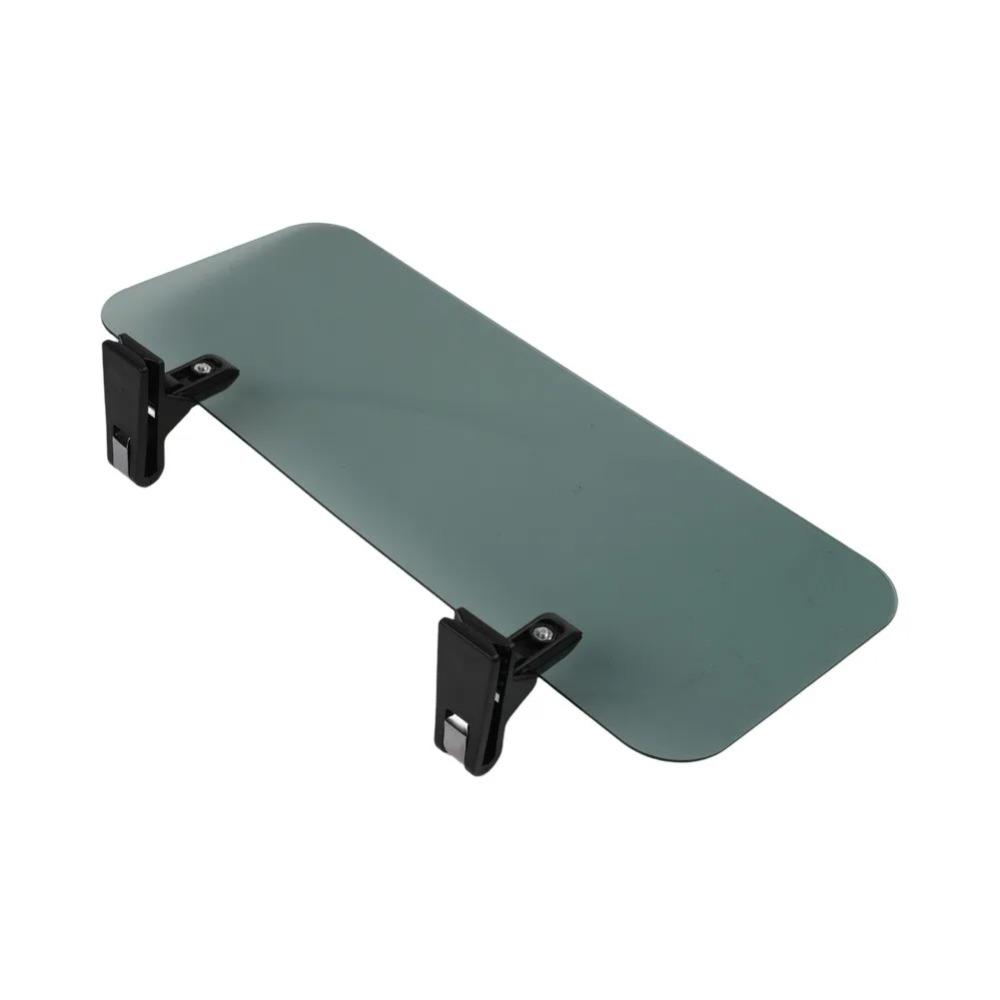 Car Sun Visor Extension Designed for Glare Reduction with Adjustable Length and Dual Clips Compatible Most Car Models