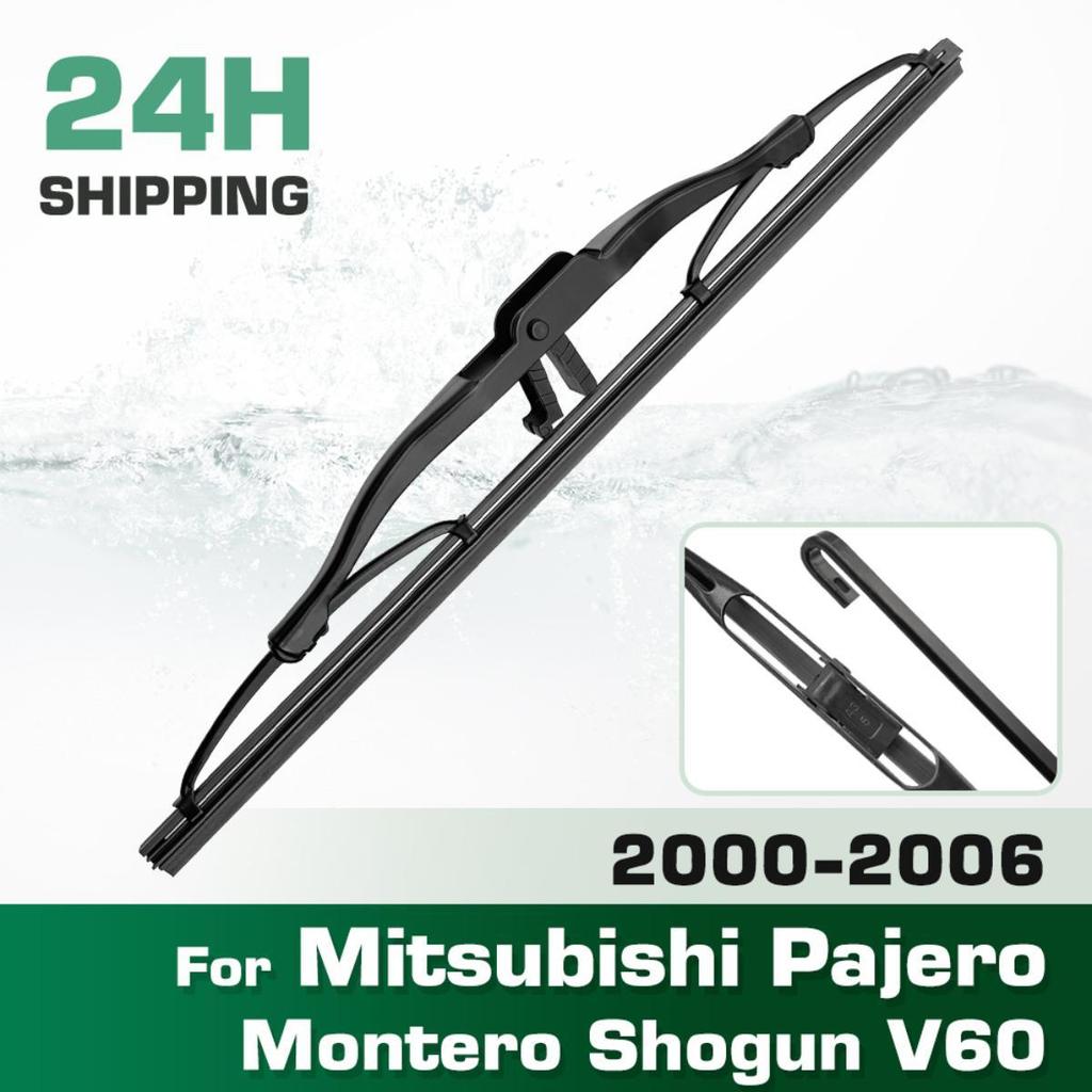Rear Windshield Wipers Blades,Premium All-Season Wiper blades Replacement For Mitsubishi Pajero Montero Shogun V60 2000-2006