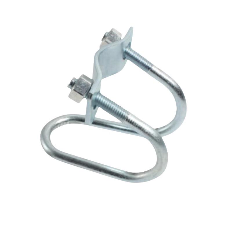 Galvanized Double U-Shaped Cross Pipe Clamp