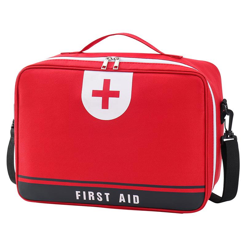 Portable Medical First Aid Bag for Home, Camping, and Car Emergencies