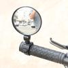 360 Degree Rotate Bike Handlebar Rearview Glasses Safe Glasses Adjustable Handlebar Bike Rear View Glasses with Strap