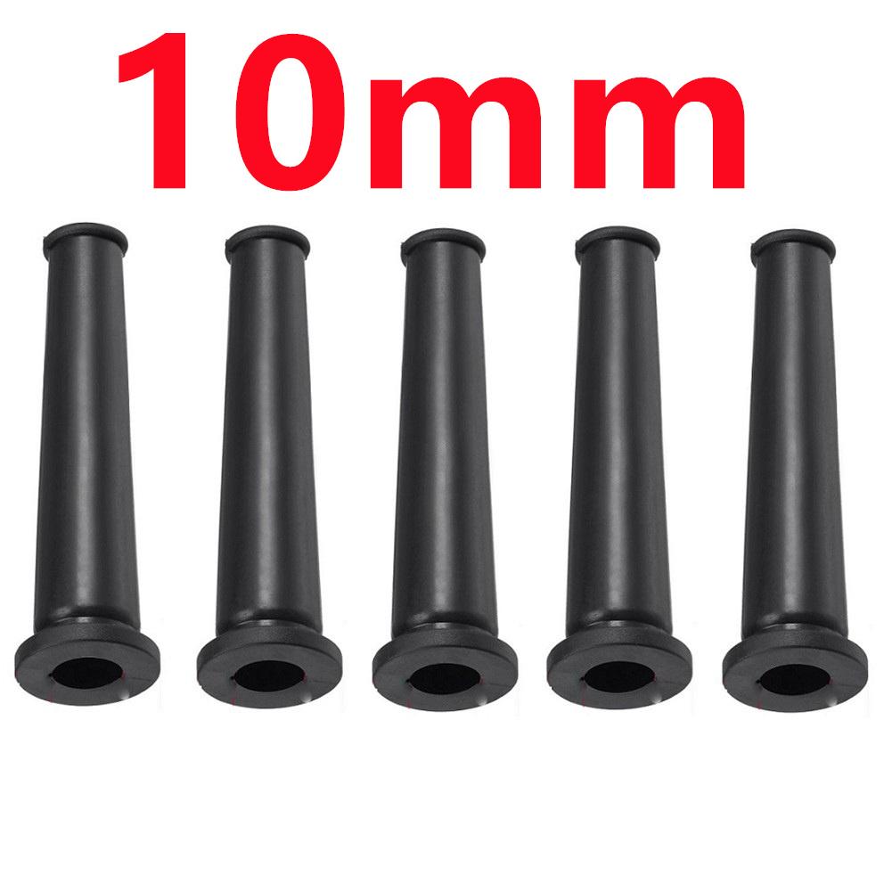 5 piezas 10/12 mm Conector de Prensaestopas de Goma Protector de Tensión para Cable Funda Protectora de Cable para Herramienta Eléctrica Cargador de Teléfono Móvil