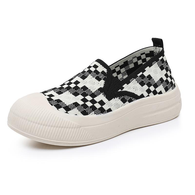 

Туфли женские весенне-осенние новые универсальные одинарные туфли туфли ленивые на одной педали повседневные дышащие износостойкие женские туфли 35 чёрный