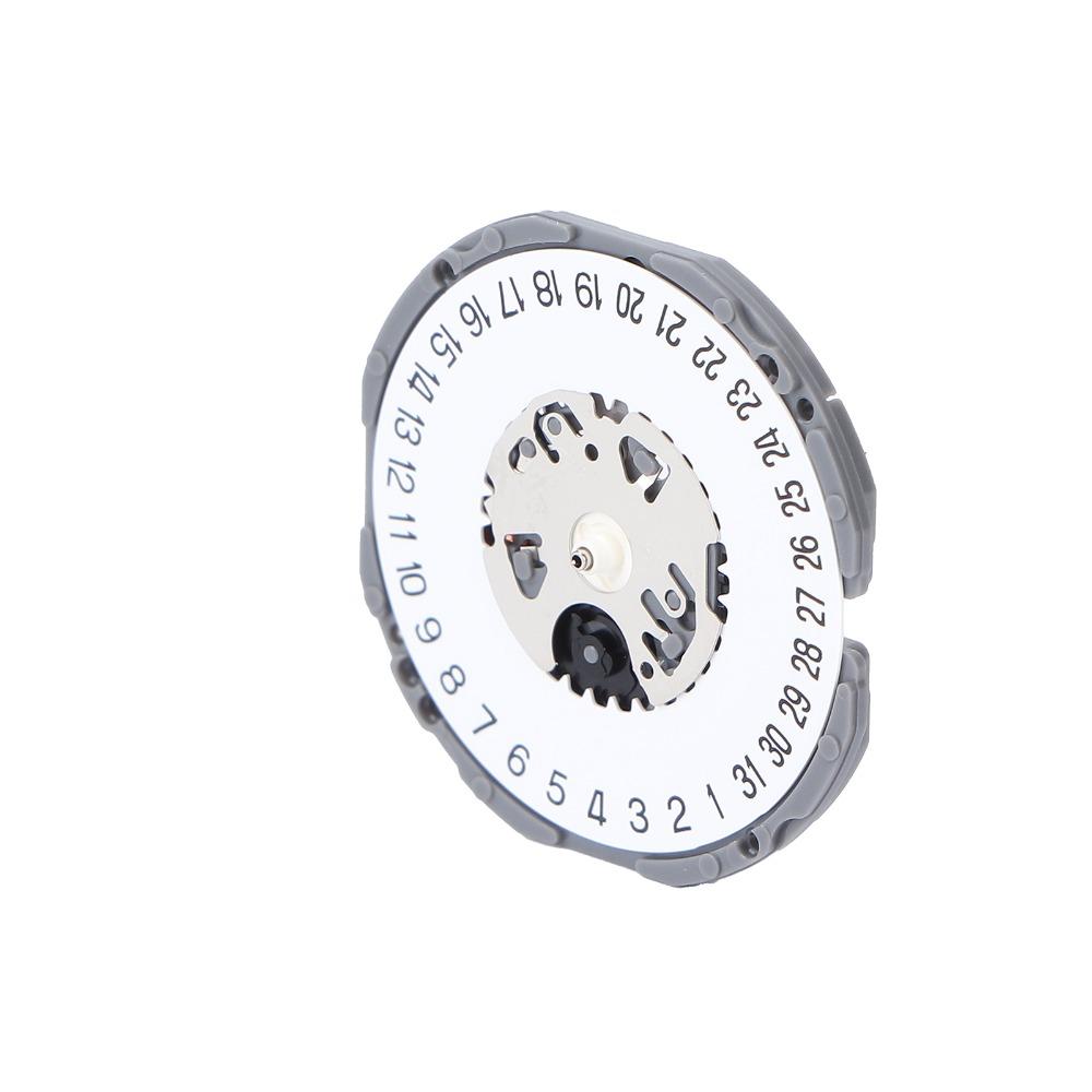 Mit Aufzugswelle VJ32B Uhrwerk Kunststoff Uhrenreparaturteile Ersatzteile