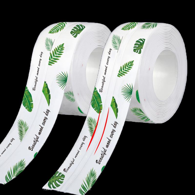 Kitchen Sink Sealing Tape Self-adhesive Waterproof Tape For Bathroom Toilet Crevice Strip Mold Proof Wall Sticker