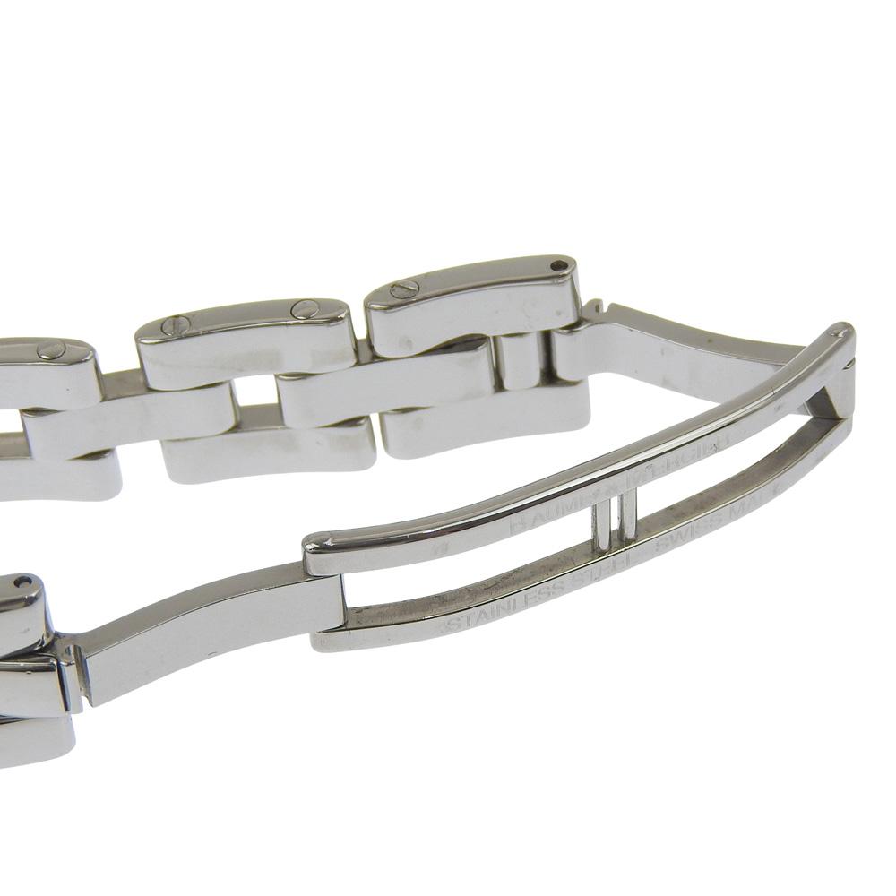 Baume & Mercier Linea Watches MV045204 SilverDial Stainless Steel Quartz Analog display Women Used