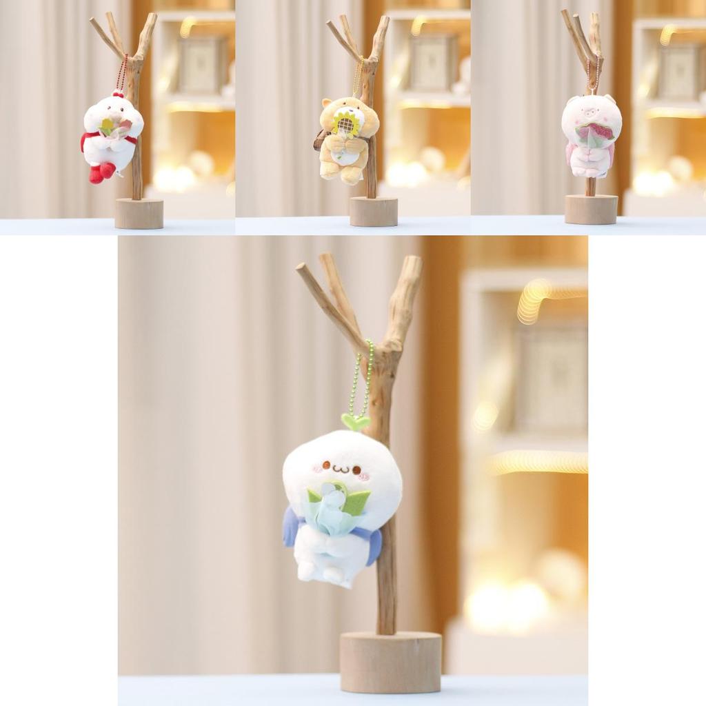 Soft Plush Dog Keychain Doll Soft And Fluffy Ideal For Stylish Girls Bag Decoration