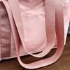 Solid Color Shoulder Bag Large Capacity Handbag Durable Travel Bag  College Student