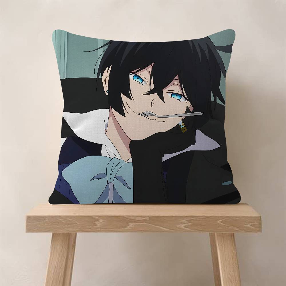 Anime The Case Study Of Vanitas Funny Pillow Case For Sofa Decor Car Office Room Printing Cushion Cover Decorations And