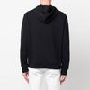Emporio Armani Solid Color Hooded Pullover Loose Casual Long Sleeve Sweatshirt Men Sweatshirt Black 6L1MQ2-1JHSZ-13